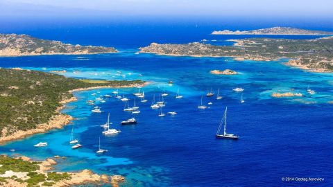 Tripinview Spiaggia Rosa Italy Sardegna Isola Budelli