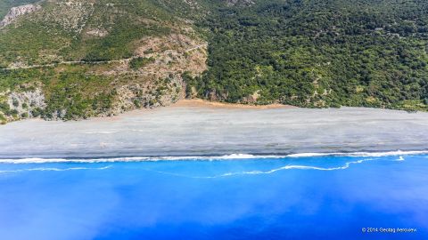 Photo Plage De Sable Noir à Nonza Voyage En Corse 2006