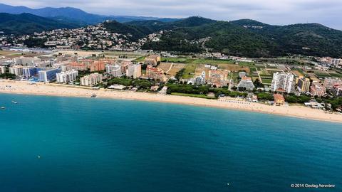 TRIPinVIEW: El Astillero Beach Spain, Catalonia, Barcelona, Malgrat de Mar