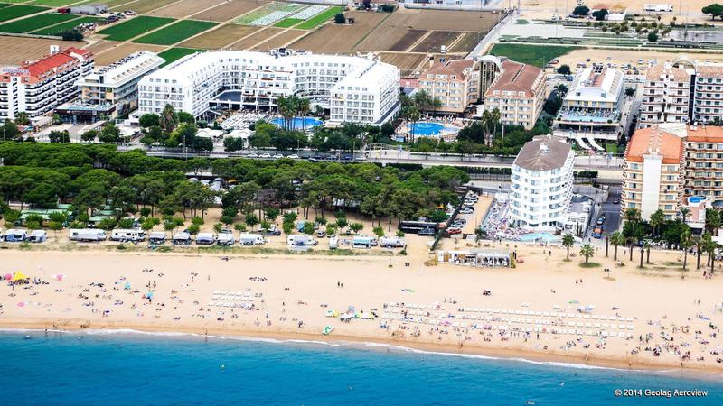 Spain, Cataluña, Barcelona, Llevant de Santa Susanna Beach - TRIPinVIEW