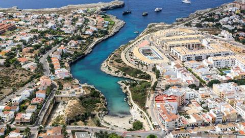 Cala Bona Mar Blava Spain Balearic Islands Menorca - 