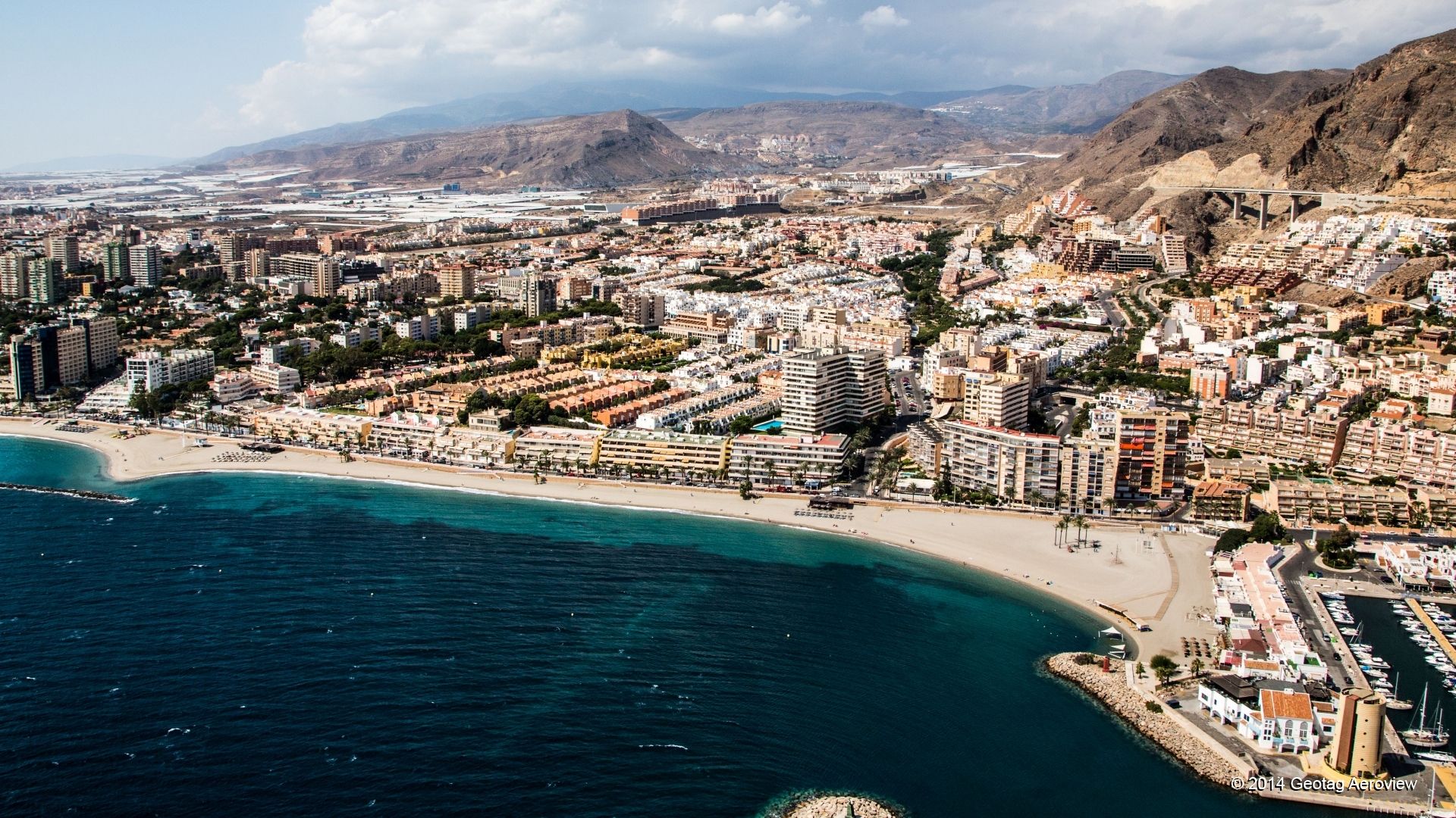 TRIPinVIEW beach Playa de Aguadulce