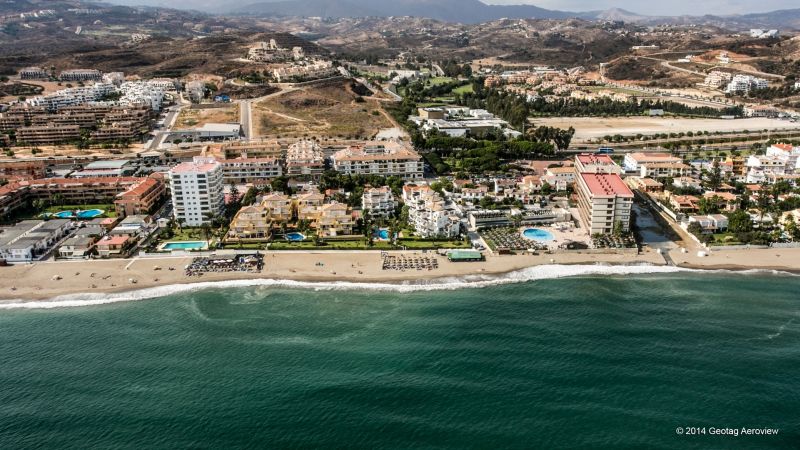 Spain, Andalucía, Málaga, Playa La Butibamba - La Cala - TRIPinVIEW