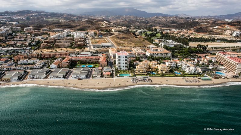 Spain, Andalucía, Málaga, Playa La Butibamba - La Cala - TRIPinVIEW