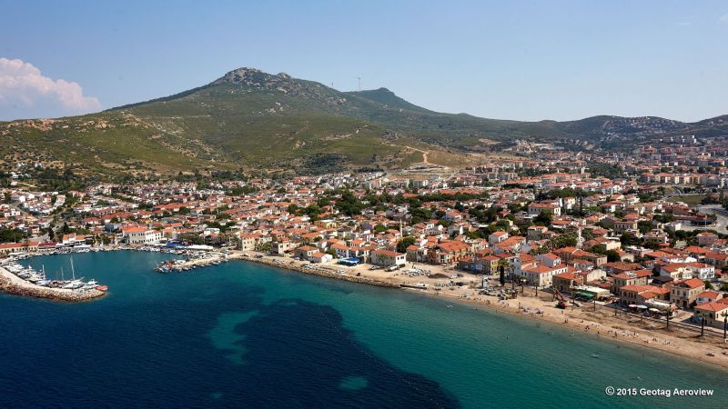 Turkey, Izmir, Foca, Yeni Foca Public Beach - TRIPinVIEW